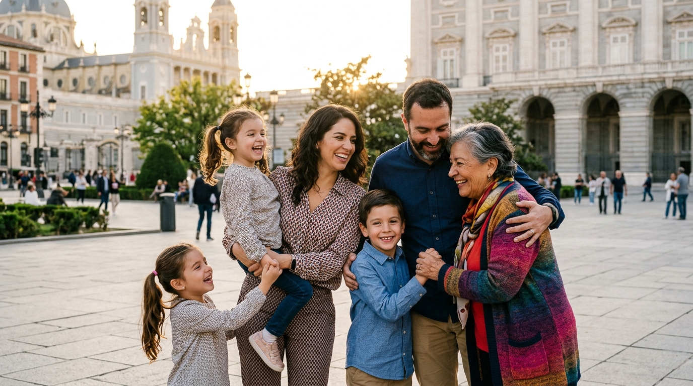 Reagrupación familiar en España